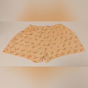 American Eagle Outfitters men's classic cotton boxer shorts hotdog print size L